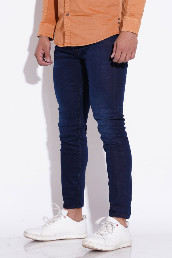 DK BLUE 5 POCKET LOW-RISE ANKLE LENGTH JEANS