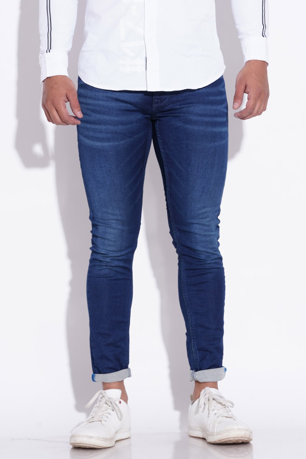 DK BLUE 5 POCKET LOW-RISE ANKLE LENGTH JEANS