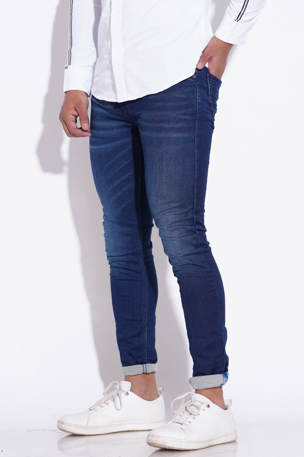 DK BLUE 5 POCKET LOW-RISE ANKLE LENGTH JEANS