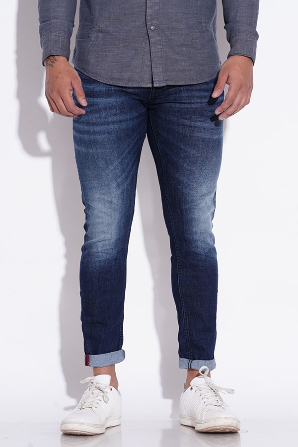 DK BLUE 5 POCKET LOW-RISE ANKLE LENGTH JEANS