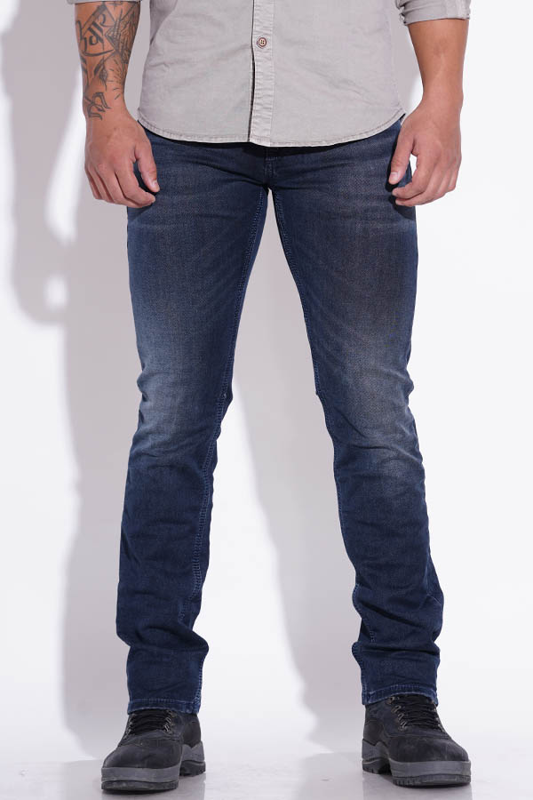 DK BLUE 5 POCKET MID-RISE JEANS