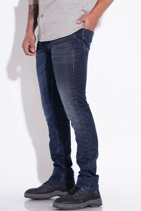 DK BLUE 5 POCKET MID-RISE JEANS