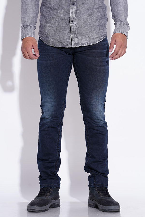 DK BLUE 5 POCKET MID-RISE JEANS