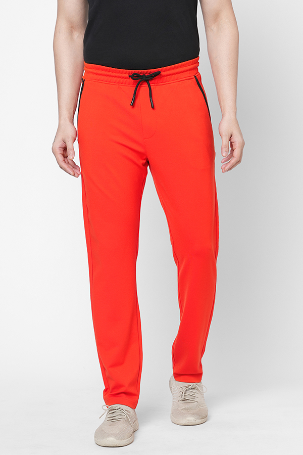 ORANGE ATHLEISURE TRACK PANT