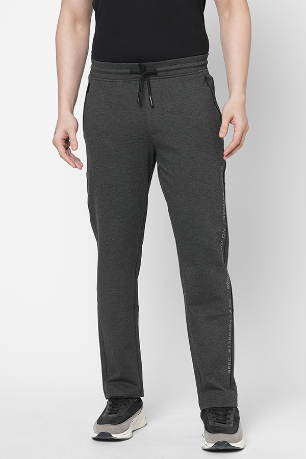 DK GREY ATHLEISURE TRACK PANT