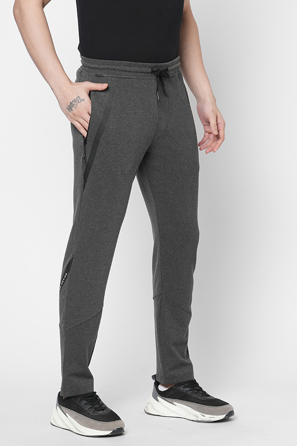 DK GREY ATHLEISURE TRACK PANT