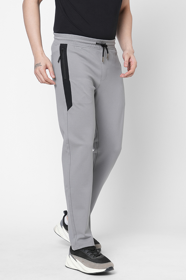 GREY PANTONE ATHLEISURE TRACK PANT