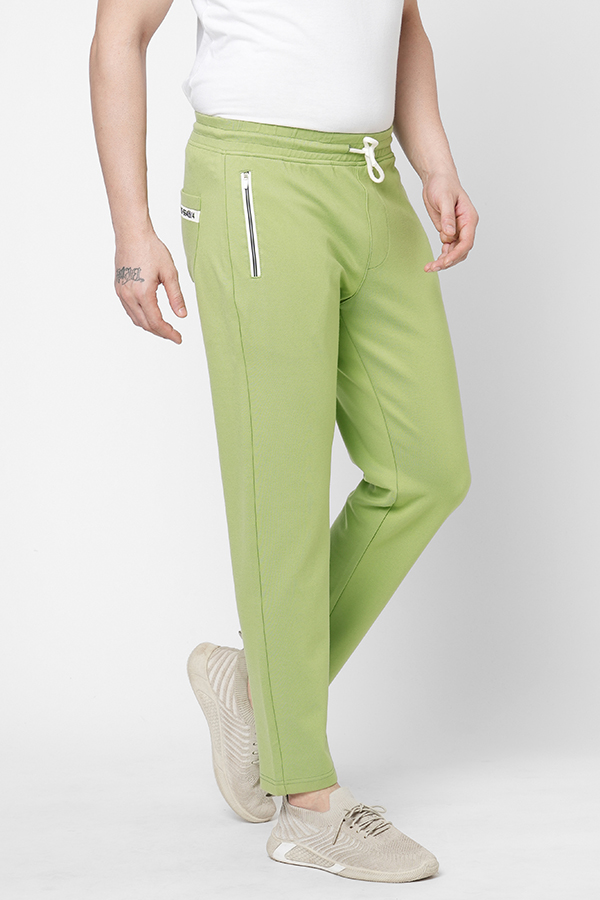 LT GREEN ATHLEISURE TRACK PANT