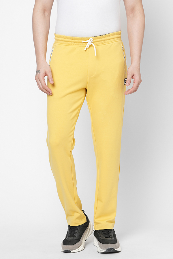 MUSTARD ATHLEISURE TRACK PANT