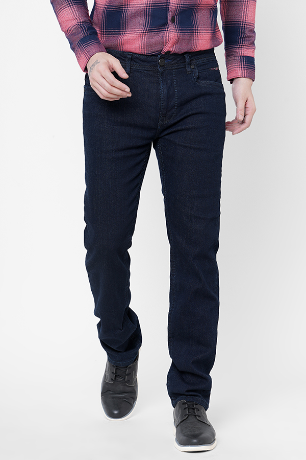 DK BLUE 5 POCKET MIDRISE, REGULAR AND STREIGHT FIT JEANS