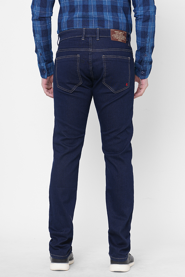 DK BLUE 5 POCKET MID-RISE NARROW FIT JEANS