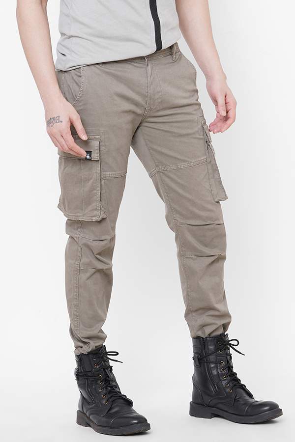 SAND SLIM FIT CARGO PANT