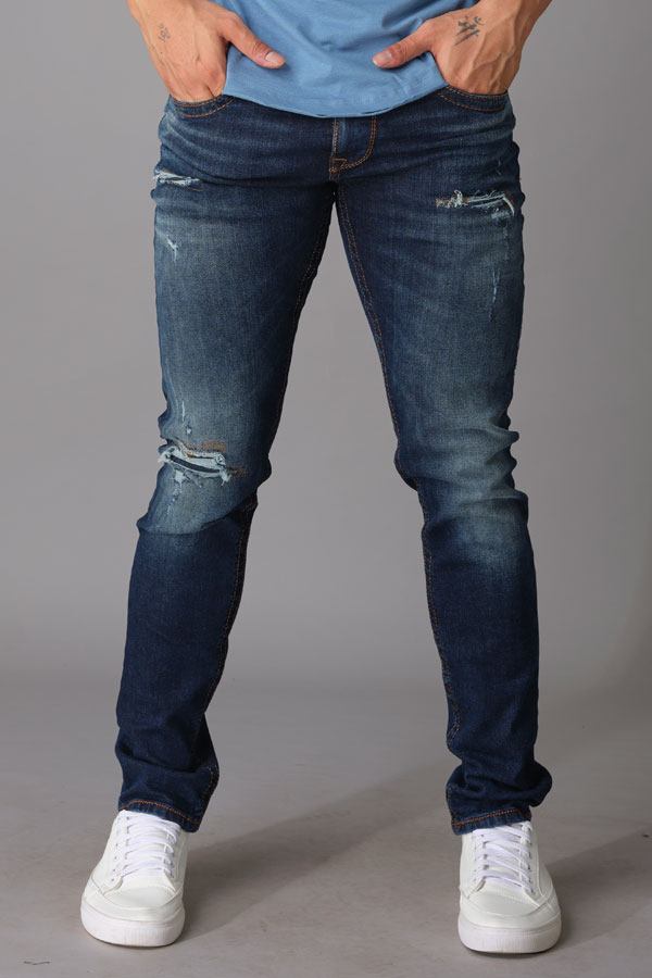 DK BLUE 5 POCKET MID-RISE JEANS (LENNON)