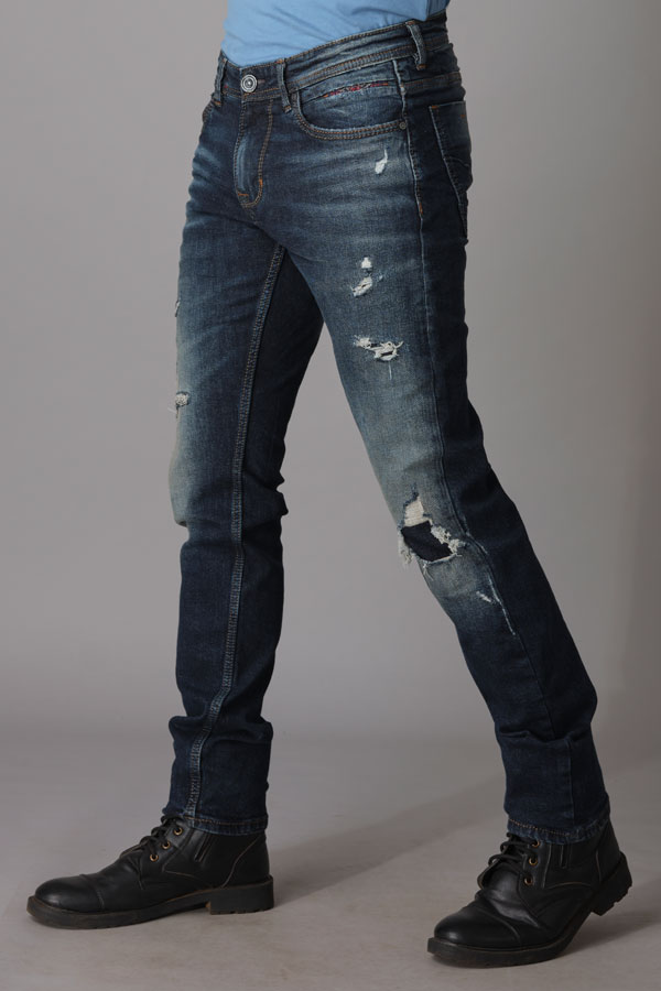 DK BLUE 5 POCKET MID-RISE JEANS (LENNON)