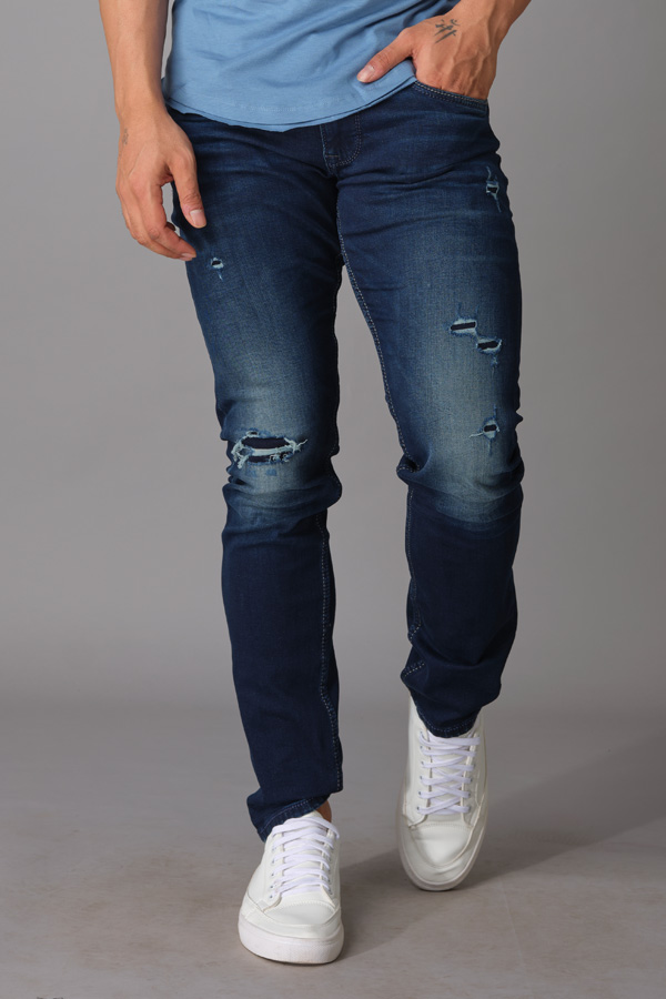 DK BLUE 5 POCKET MID-RISE JEANS (LENNON)