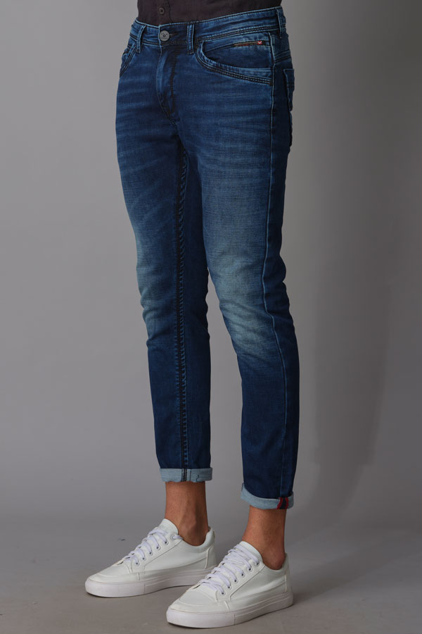 DK BLUE 5 POCKET LOW-RISE ANKLE LENGTH JEANS (SPRINGSTEEN FIT)