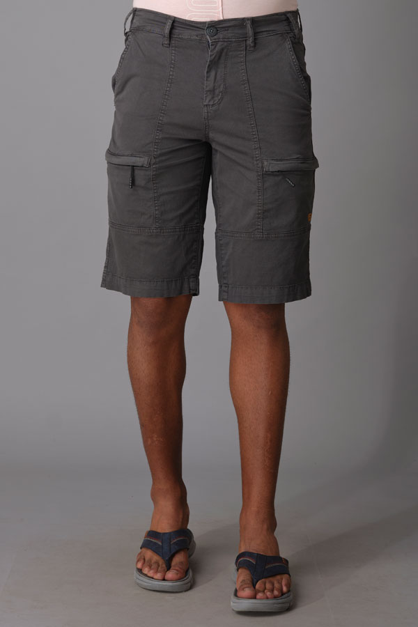 CHARCOAL CARGO SHORT (CARGO SLIM)