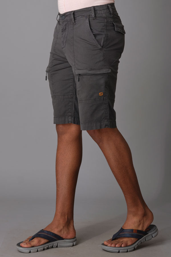 CHARCOAL CARGO SHORT (CARGO SLIM)