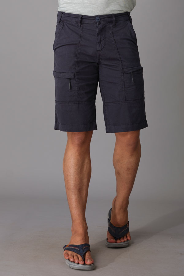 NAVY CARGO SHORT (CARGO SLIM)