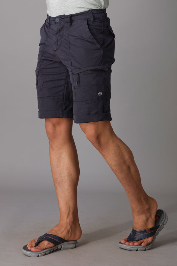 NAVY CARGO SHORT (CARGO SLIM)