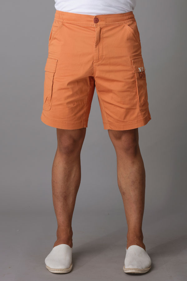 RUST COTTON SHORT (COTTON SLIM)