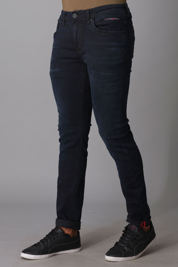 DK BLUE 5 POCKET MID-RISE TAPERED FIT JEANS (BILLY FIT)