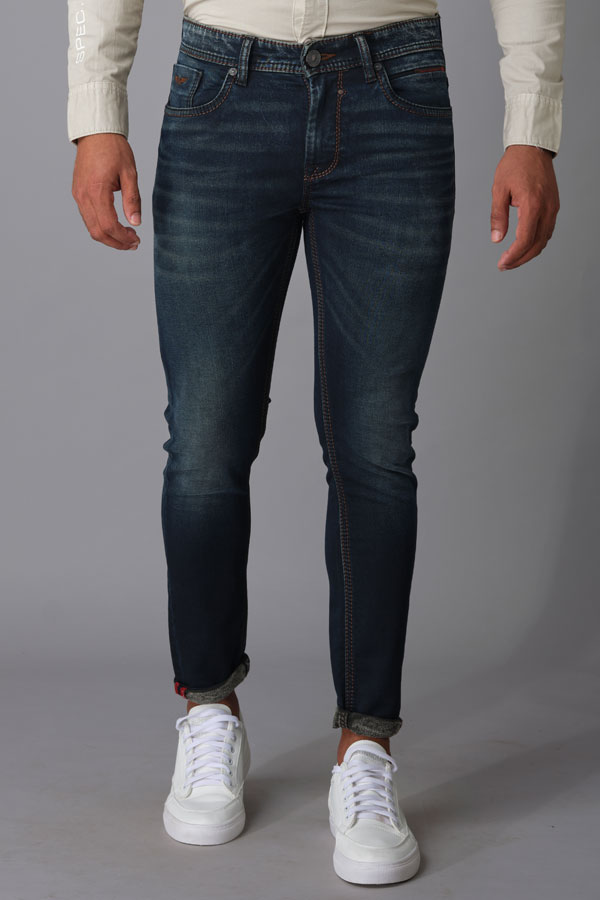 DK BLUE 5 POCKET LOW-RISE ANKLE LENGTH JEANS (SPRINGSTEEN FIT)