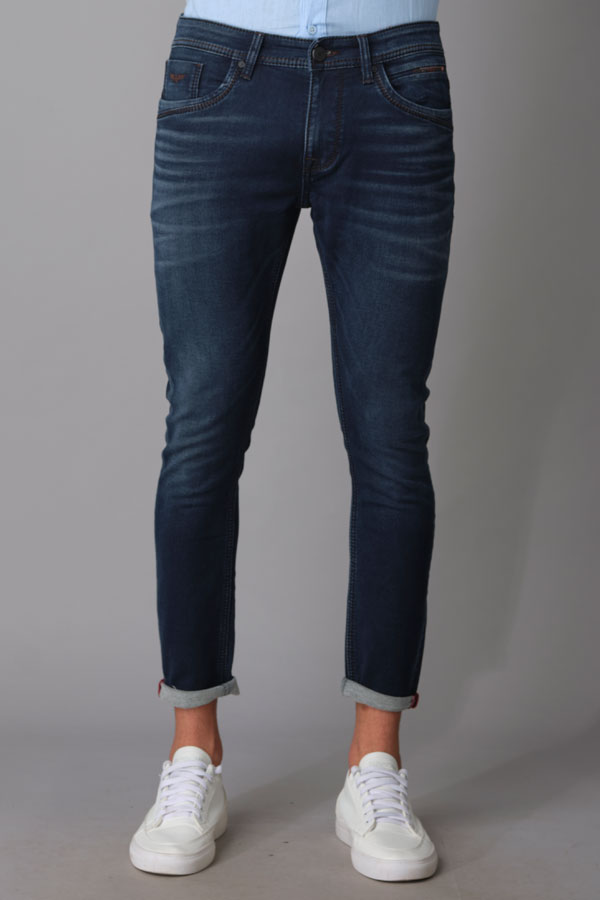 DK BLUE 5 POCKET LOW-RISE ANKLE LENGTH JEANS (SPRINGSTEEN FIT)