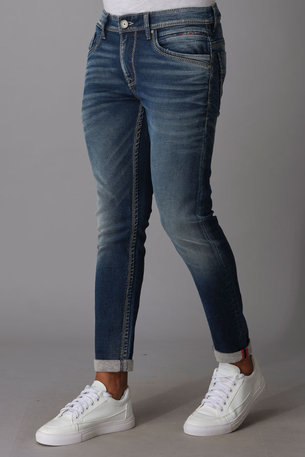 DK BLUE 5 POCKET LOW-RISE ANKLE LENGTH JEANS (SPRINGSTEEN FIT)