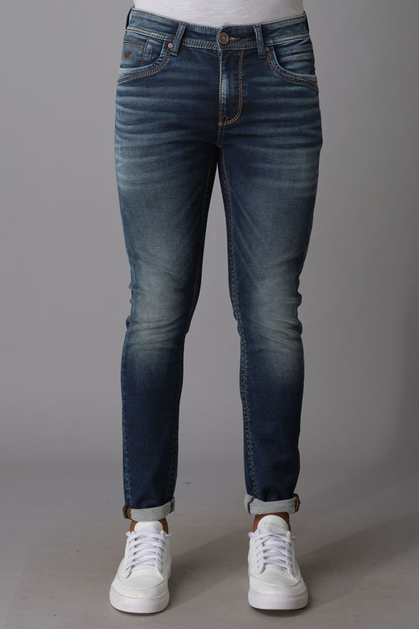 DK BLUE 5 POCKET LOW-RISE ANKLE LENGTH JEANS (SPRINGSTEEN FIT)