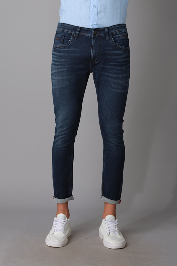 DK BLUE 5 POCKET LOW-RISE ANKLE LENGTH JEANS (SPRINGSTEEN FIT)