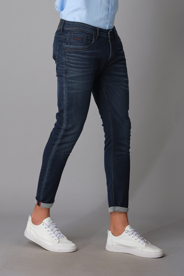 DK BLUE 5 POCKET LOW-RISE ANKLE LENGTH JEANS (SPRINGSTEEN FIT)