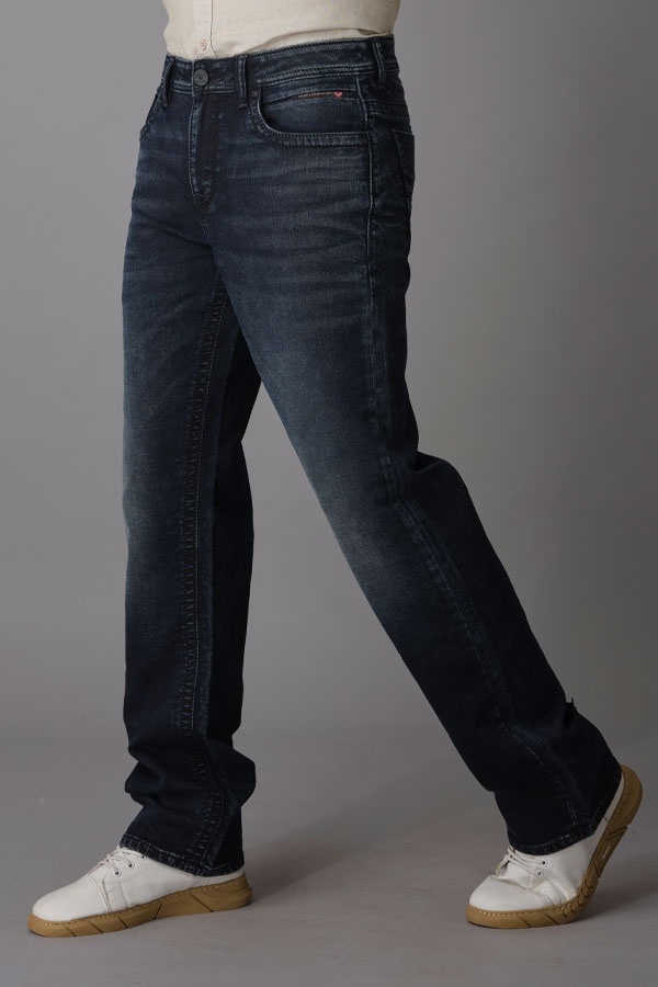 LT BLUE 5 POCKET MIDRISE, COMFORT AND STREIGHT FIT JEANS (JESSE FIT)