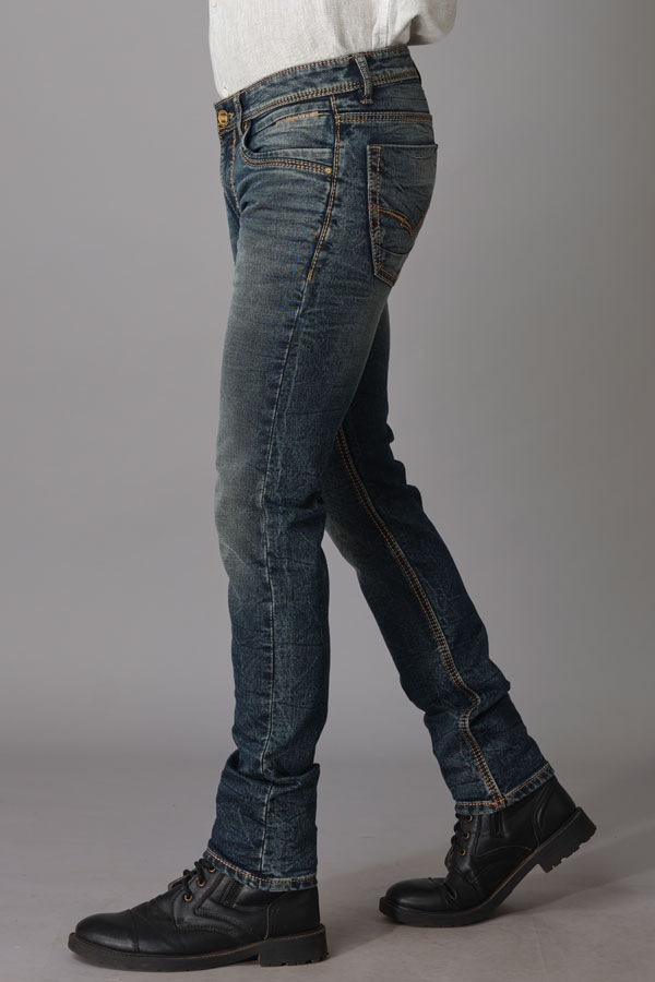 DK BLUE 5 POCKET MID-RISE JEANS (LENNON FIT)