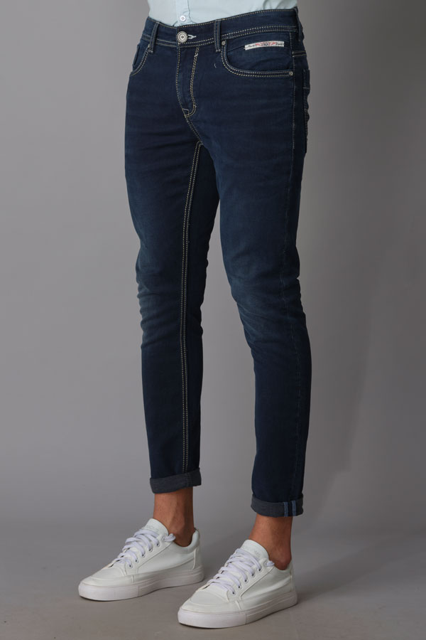 DK BLUE 5 POCKET LOW-RISE ANKLE LENGTH JEANS (SPRINGSTEEN FIT)