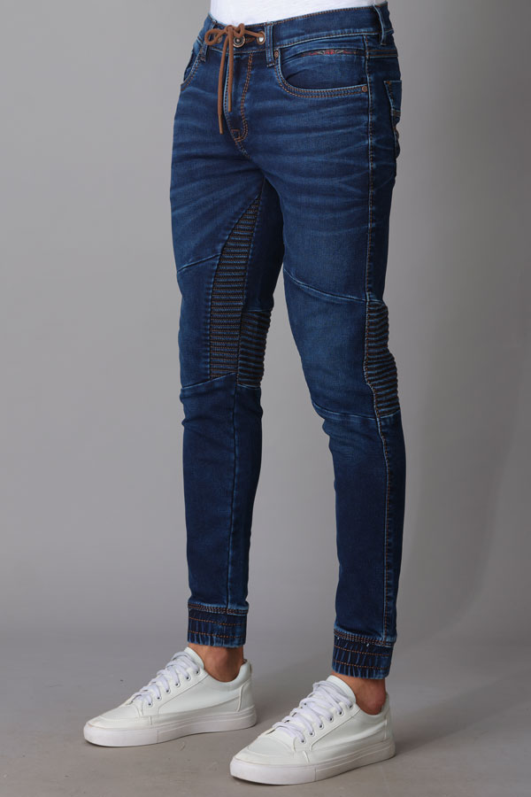 DK BLUE 5 POCKET LOW-RISE ANKLE LENGTH JEANS (SPRINGSTEEN FIT)