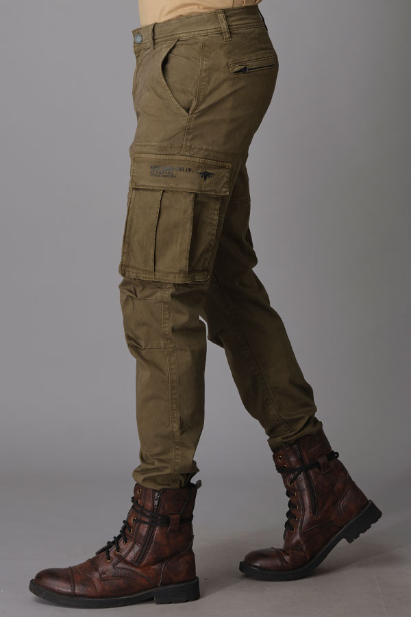 OLIVE DRAB CARGO PANT (REGULAR FIT)