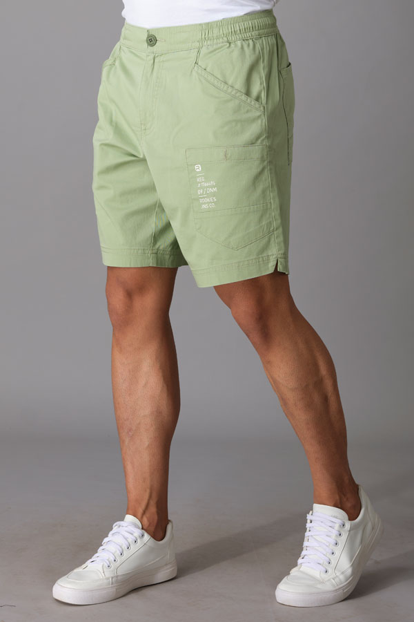 LT MOSS COTTON SHORT (COTTON SLIM)