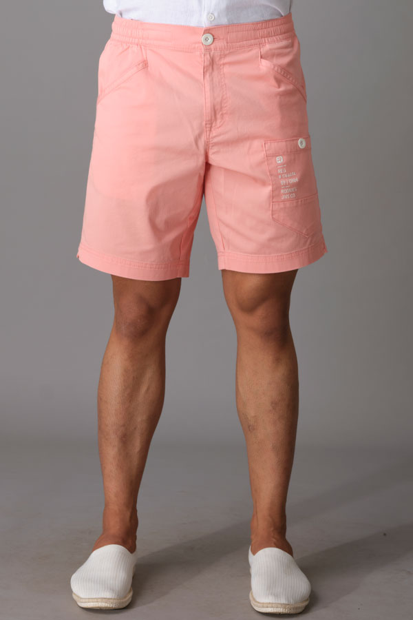 PEACH COTTON SHORT (COTTON SLIM)