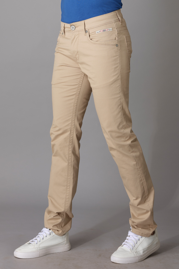 BEIGE 5 POCKET (REGULAR FIT)