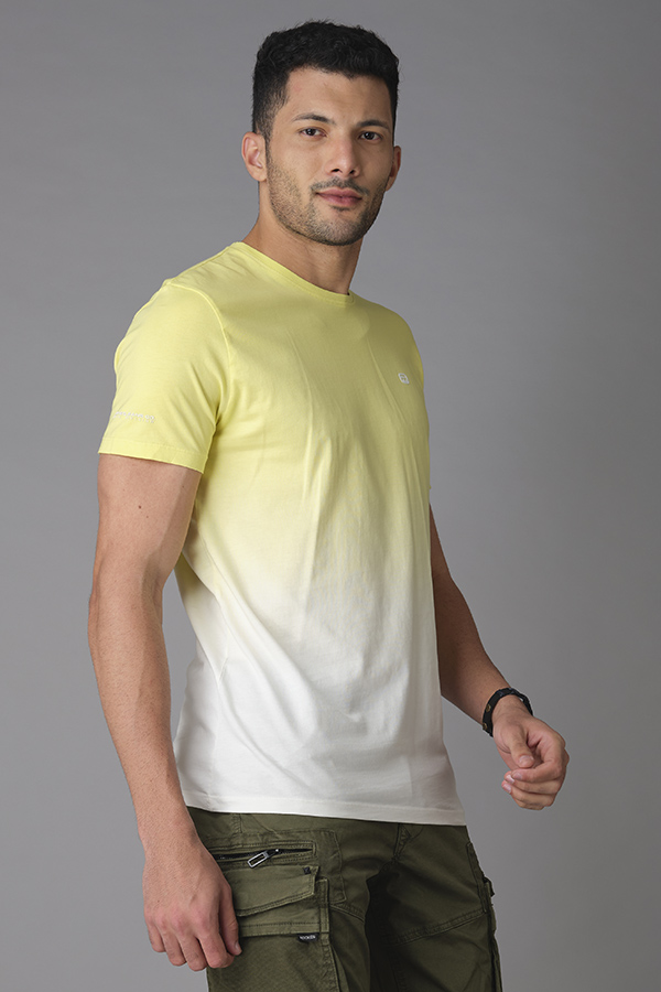 LEMON HALF SLEEVE ROUND NECK TEE (R NECK H/SLV SLIM)