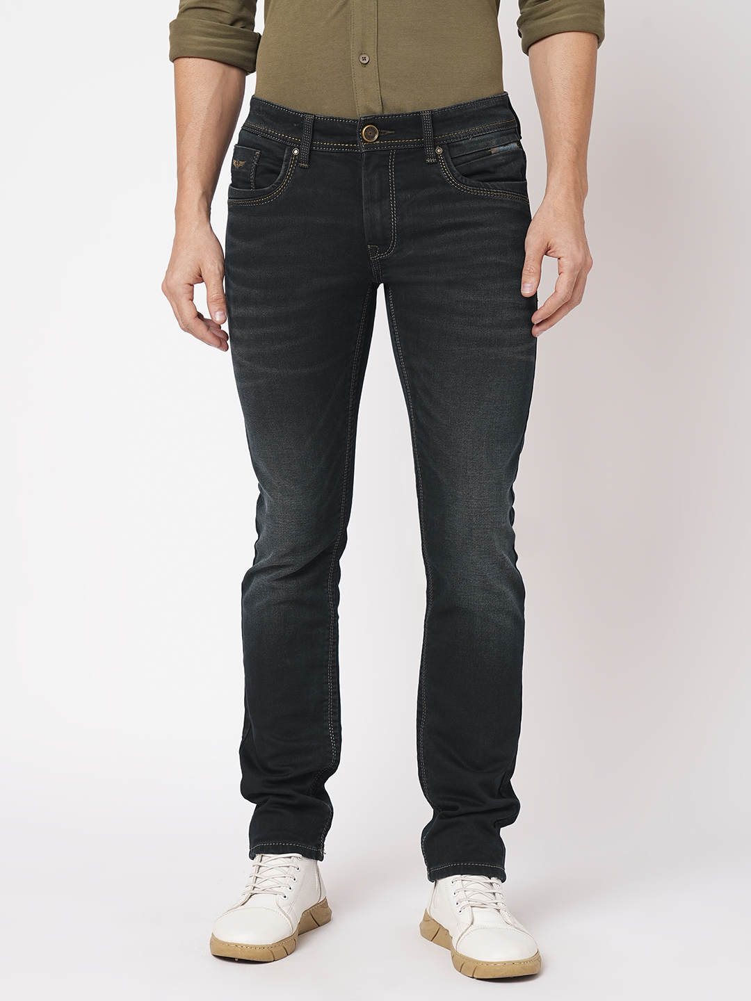 DK BLUE 5 POCKET MID-RISE JEANS (LENNON)