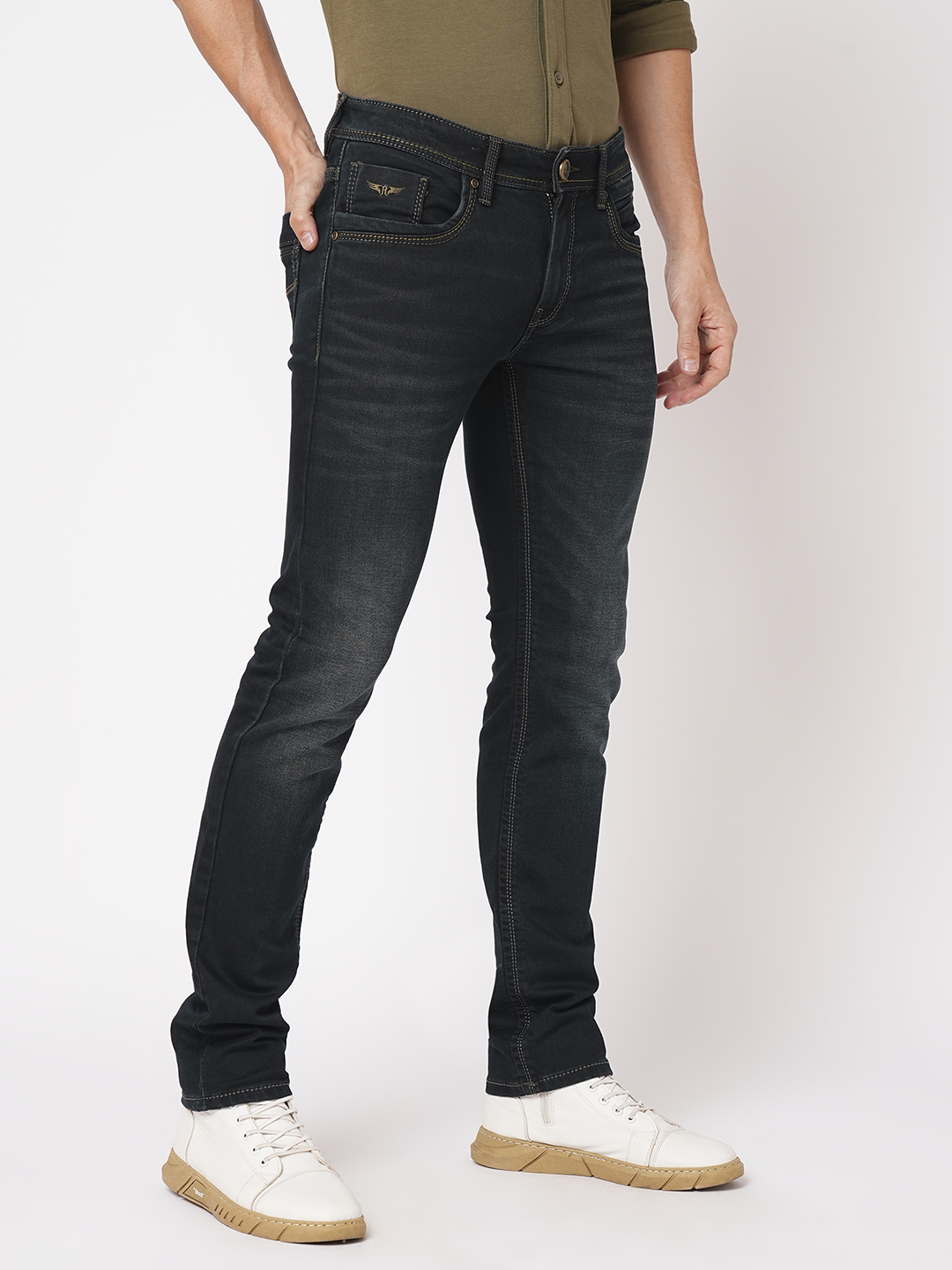 DK BLUE 5 POCKET MID-RISE JEANS (LENNON)