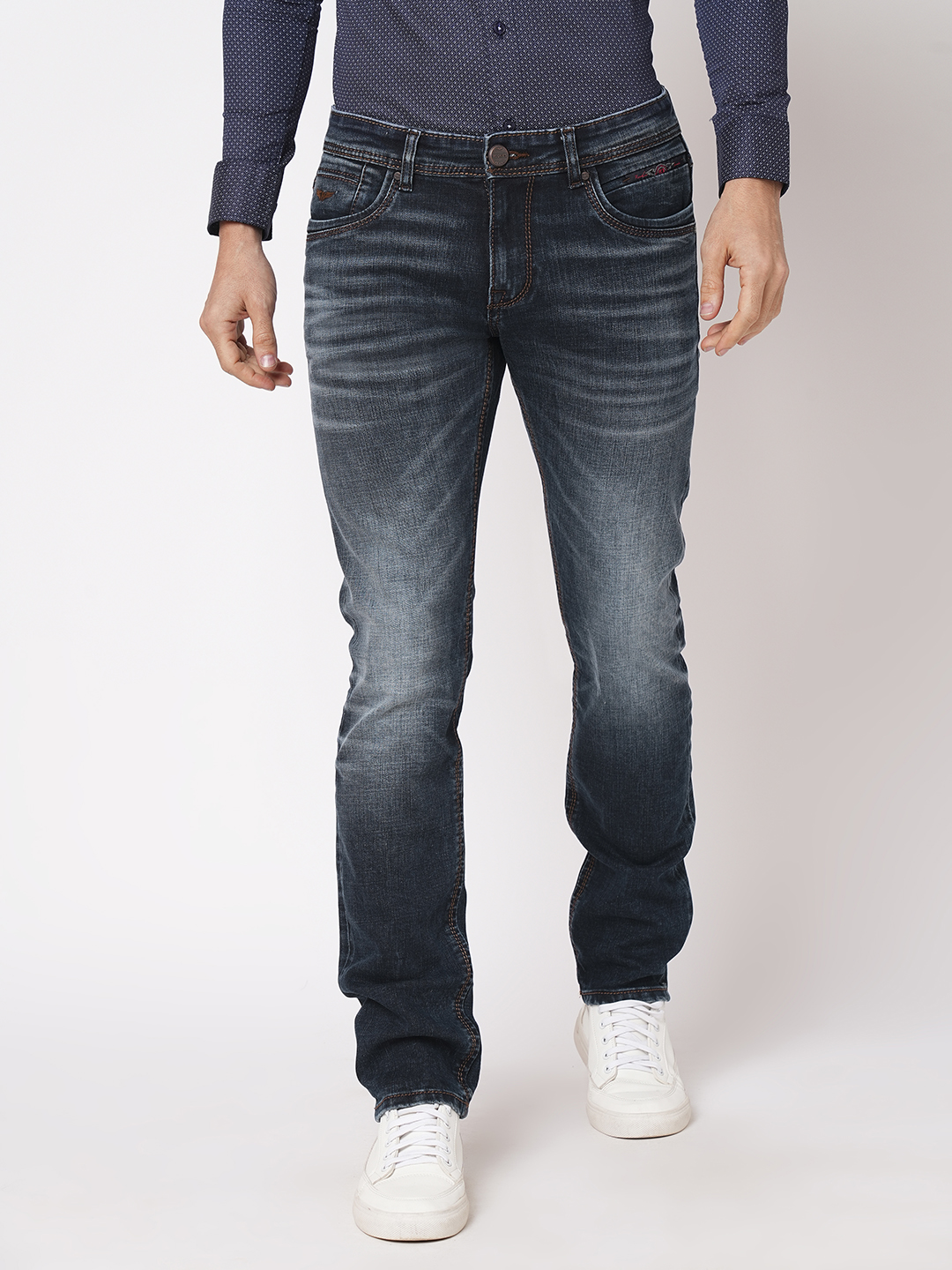 DK BLUE 5 POCKET MID-RISE JEANS (LENNON)