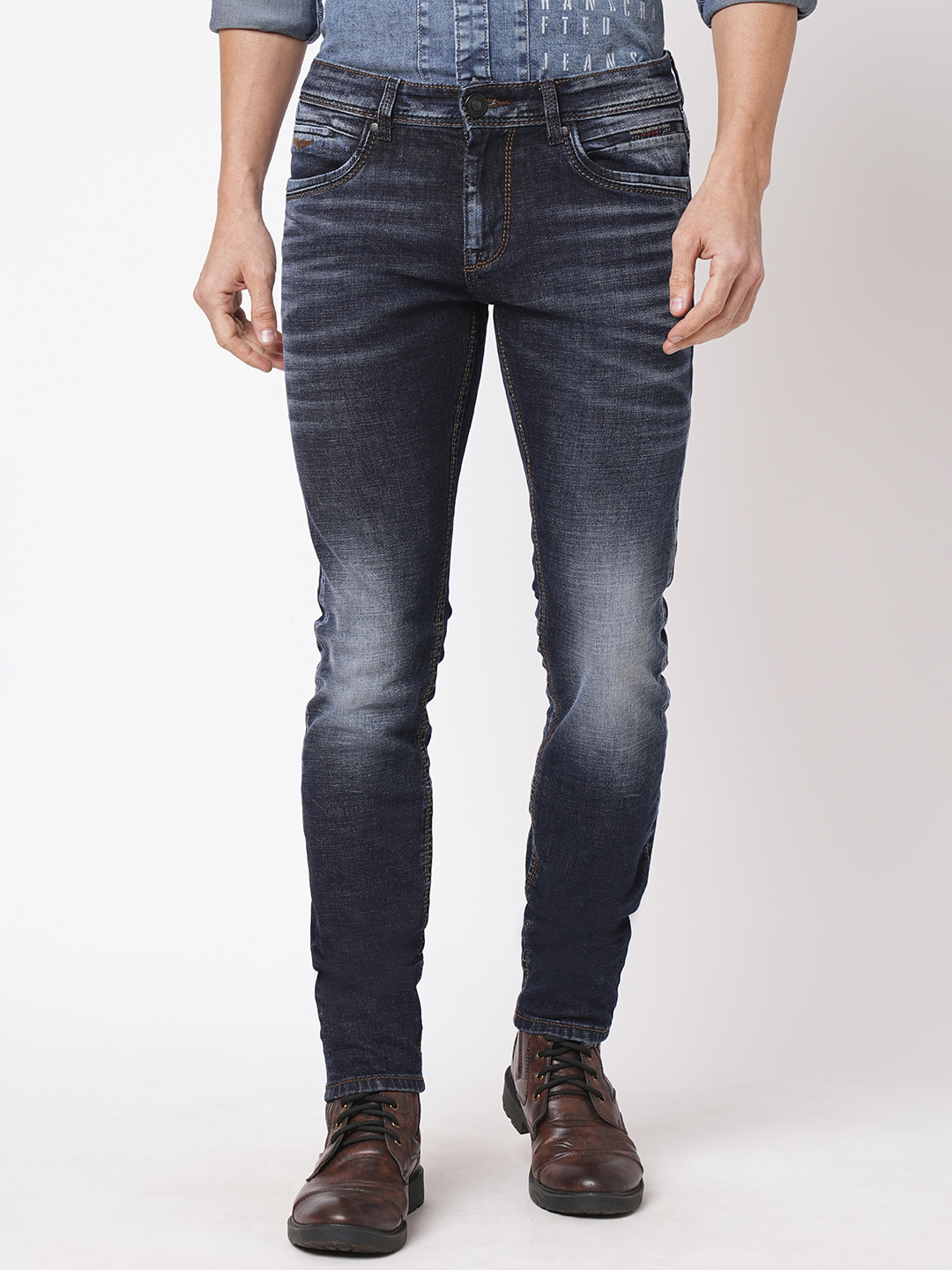 DK BLUE 5 POCKET MID-RISE JEANS (LENNON)