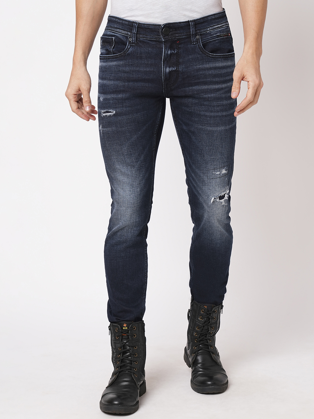 DK BLUE 5 POCKET MID-RISE JEANS (LENNON)