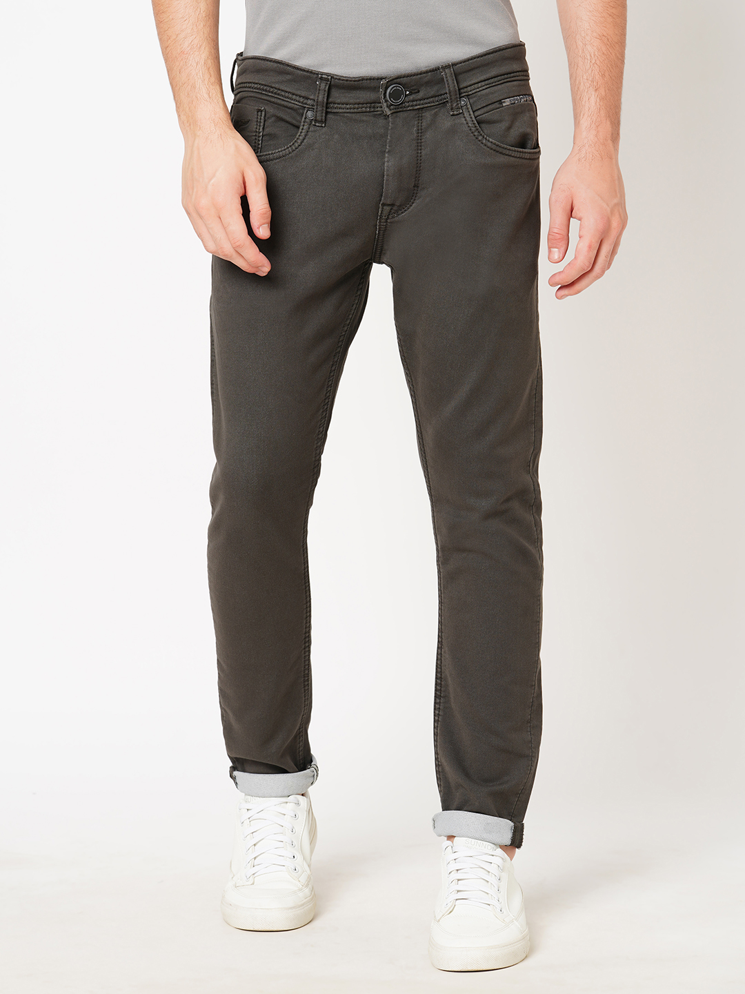 DK BEAN 5 POCKET LOW-RISE ANKLE LENGTH JEANS (SPRINGSTEEN FIT)