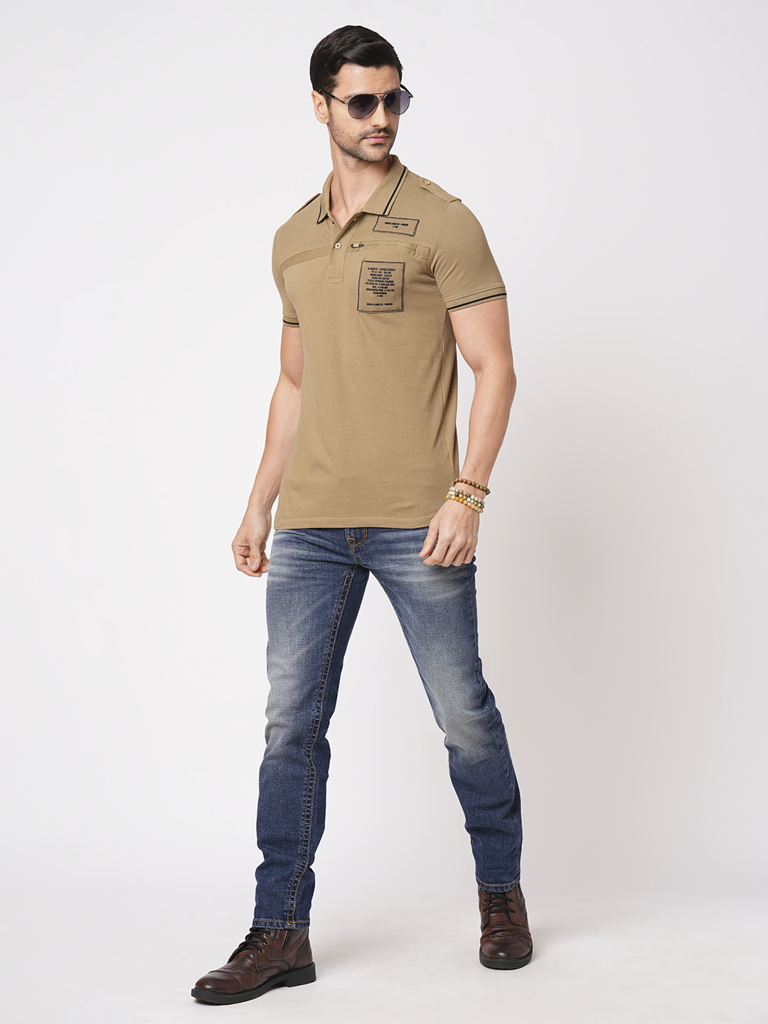 MED BLUE 5 POCKET MIDRISE, REGULAR AND STREIGHT FIT JEANS (MORRISON FIT)