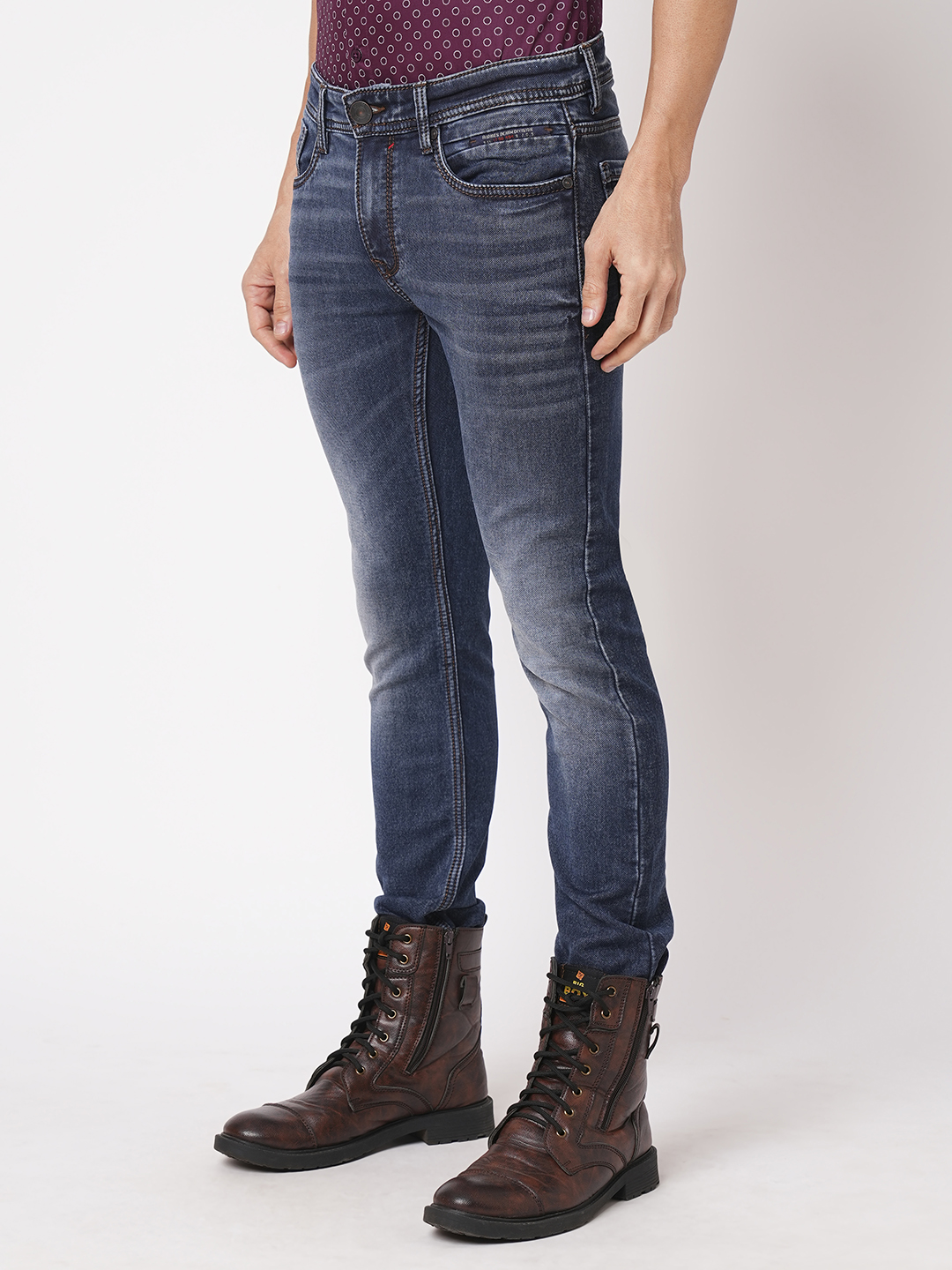 DK BLUE 5 POCKET MID-RISE JEANS (LENNON)