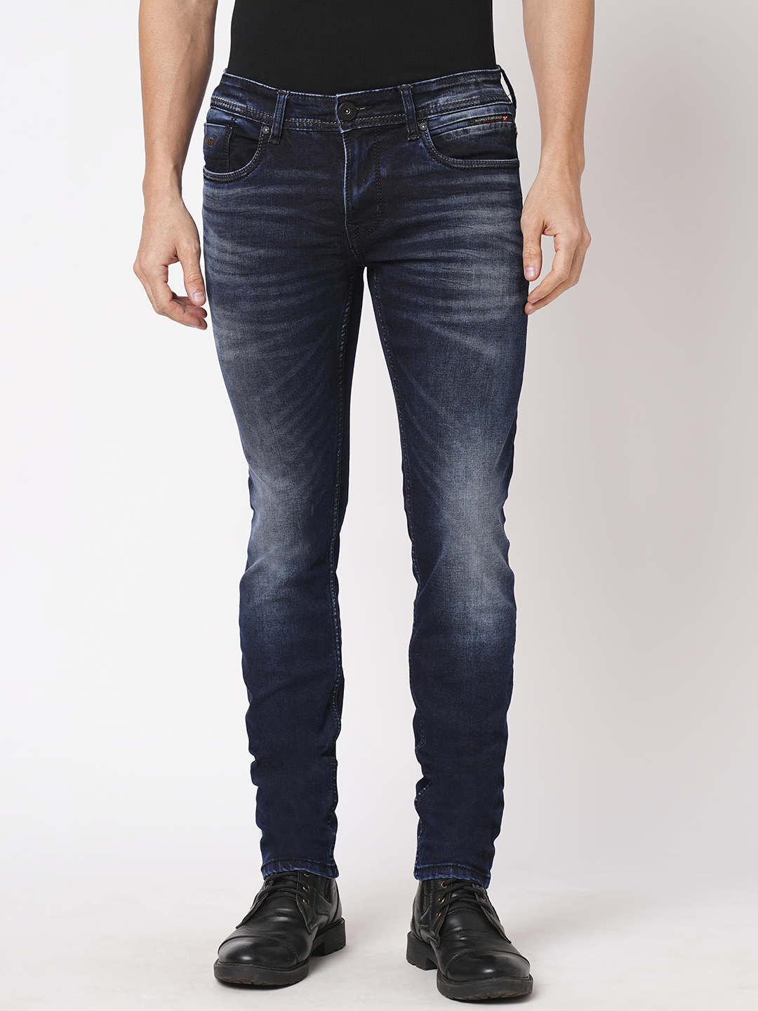 DK BLUE 5 POCKET MID-RISE JEANS (LENNON)